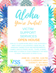 Aloha VSS open house 2019 flyer