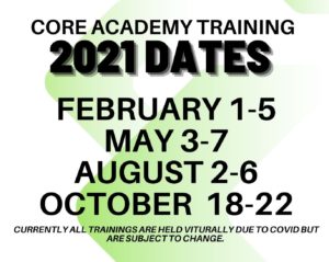 core academy dates image
