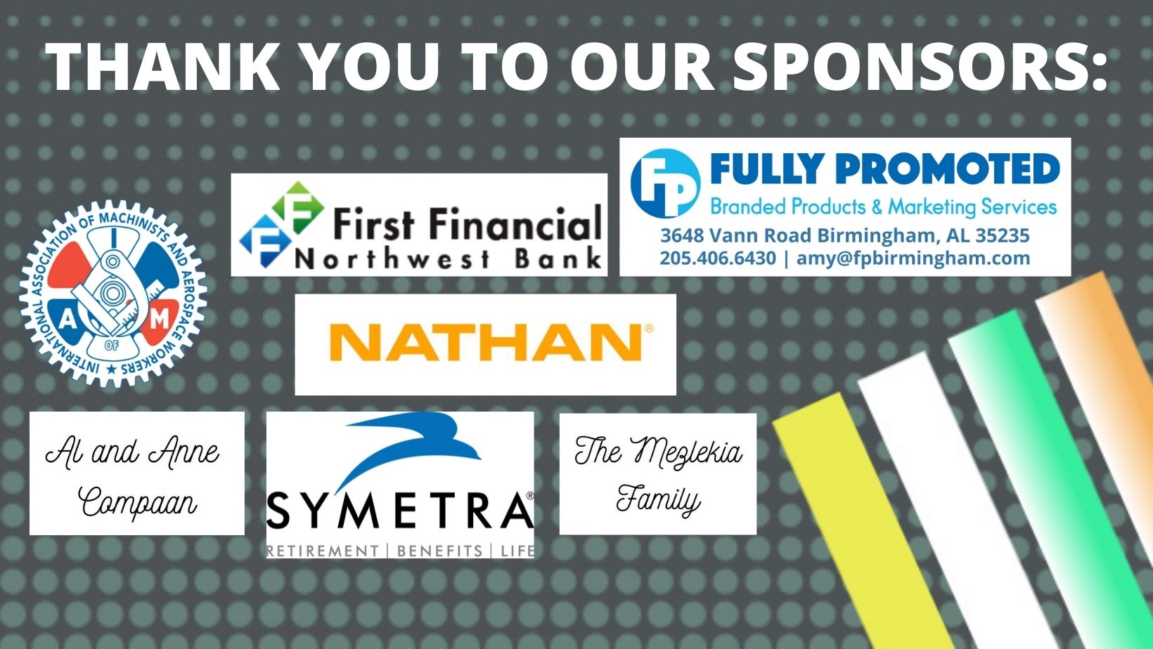 sponsors collage thank you
