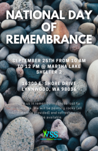 pebbles national day of remembrance flyer