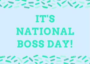 National Boss's day image