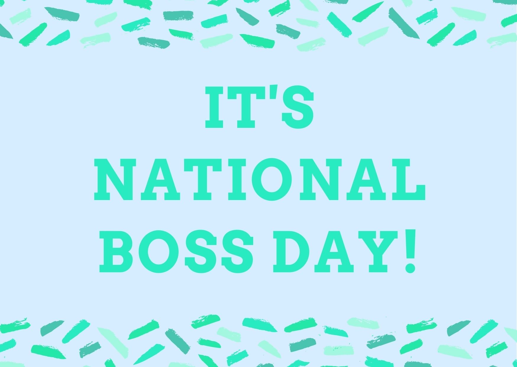 Today is National Boss's Day! Victim Support Services