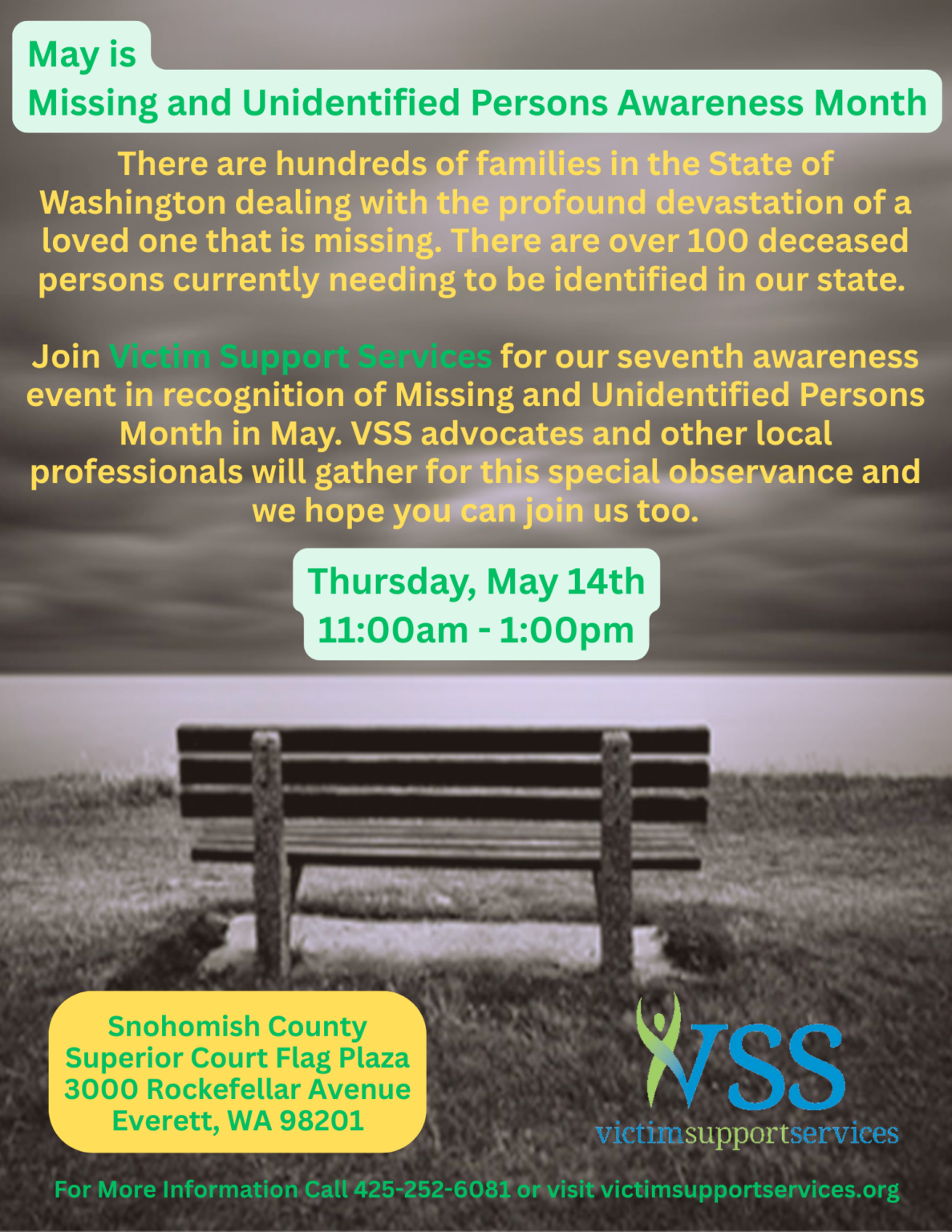 Missing and Unidentified Persons Awareness - Victim Support Services